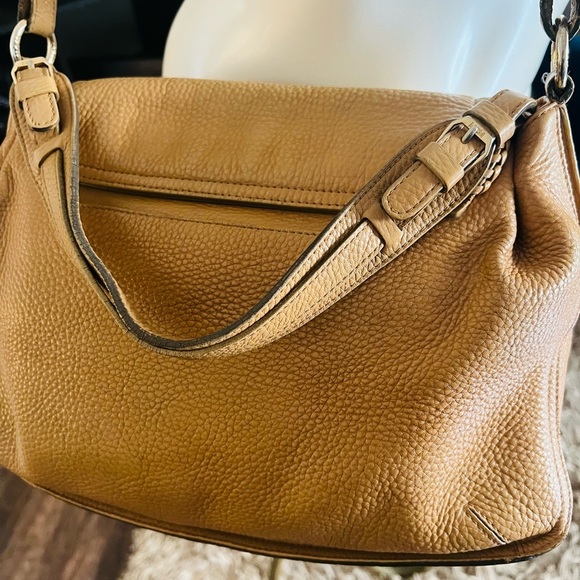 MCM Tan Leather Shoulder Bag - Picture 4 of 9